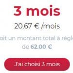 Tarif 3 mois jetunoo.fr